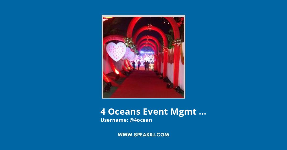 4 Oceans Event Mgmt & Decorators Facebook Stats