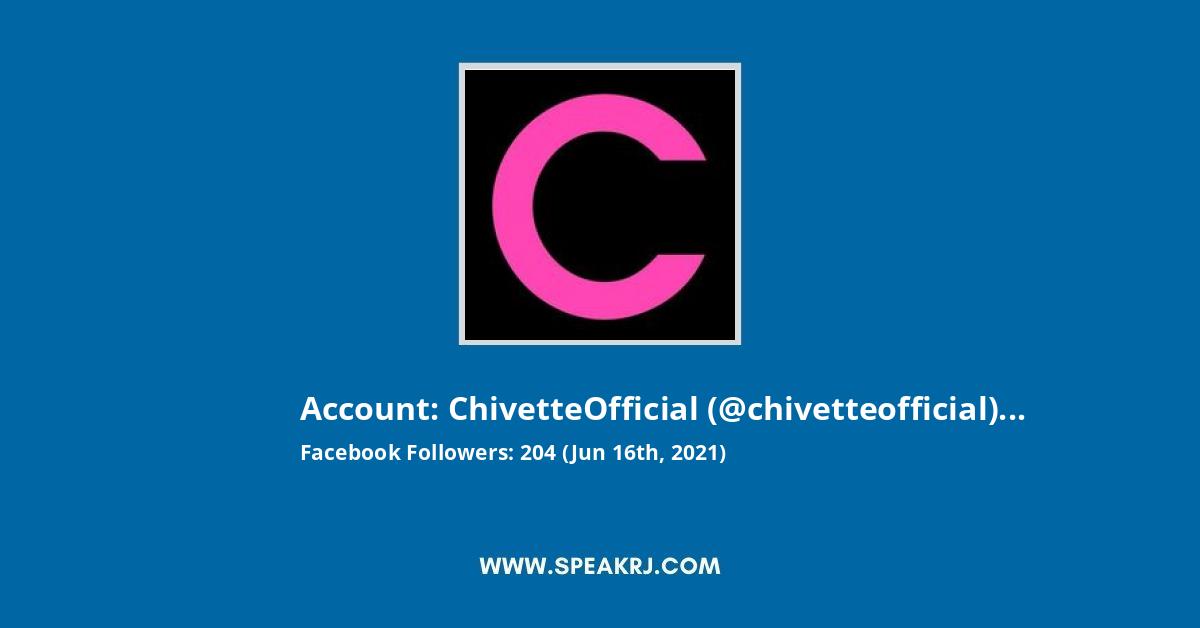 ChivetteOfficial Facebook Stats