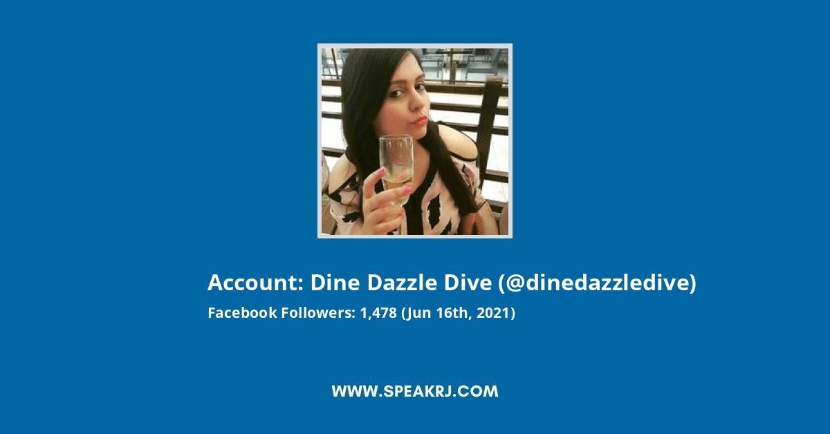 Dine Dazzle Dive Facebook Stats