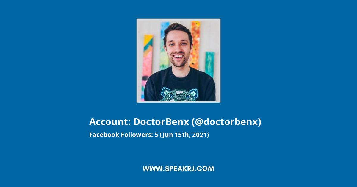 DoctorBenx Facebook Stats