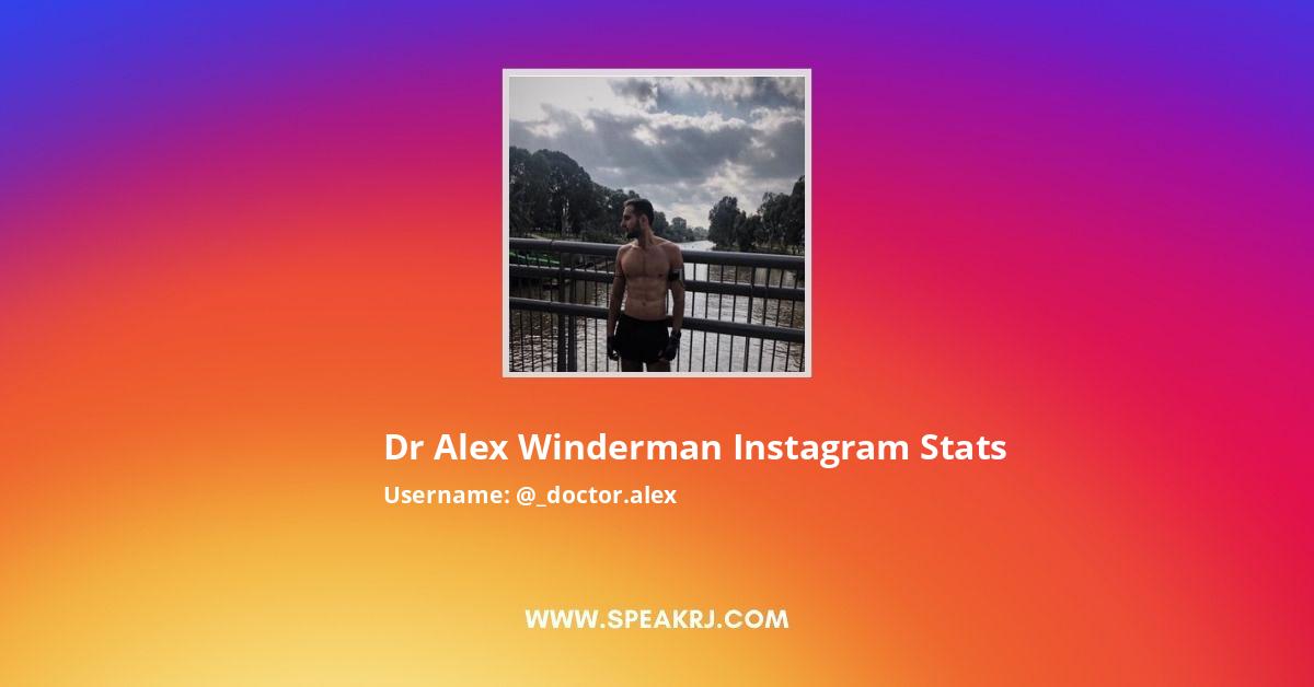 Dr Alex Winderman Instagram Pictures