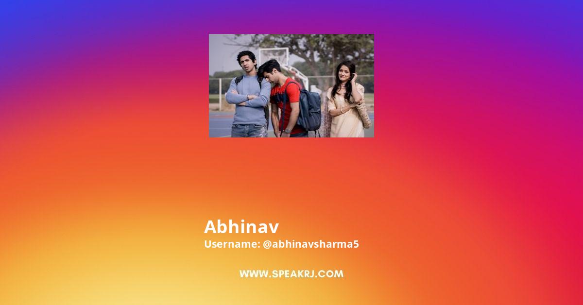 Abhinav Instagram Pictures