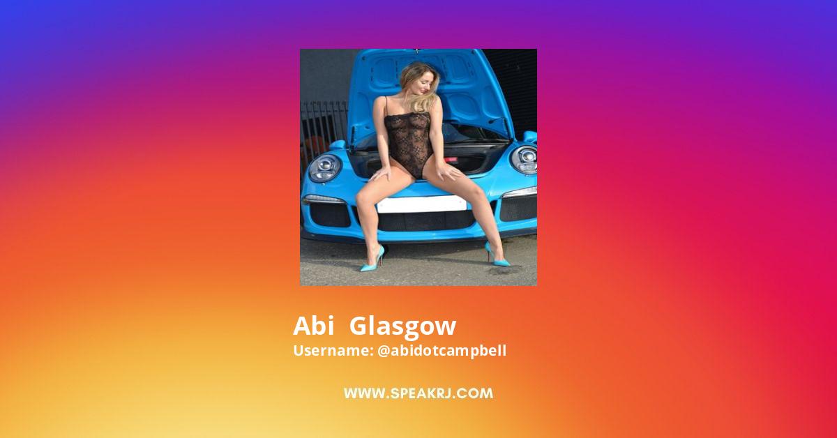Abi Glasgow Instagram Pictures