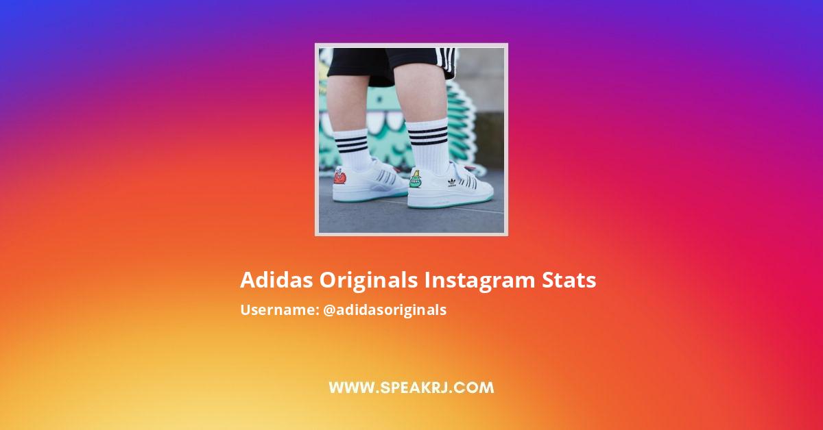adidas Originals Instagram Followers Statistics / - SPEAKRJ
