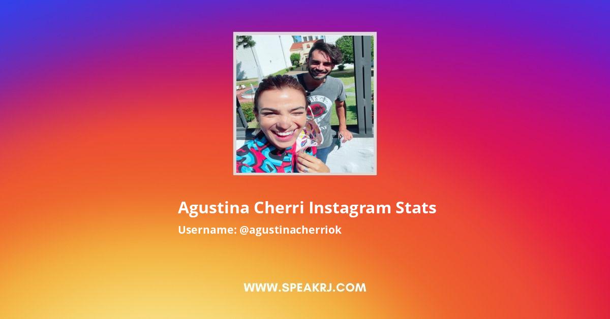 Agustina Cherri Instagram Stats