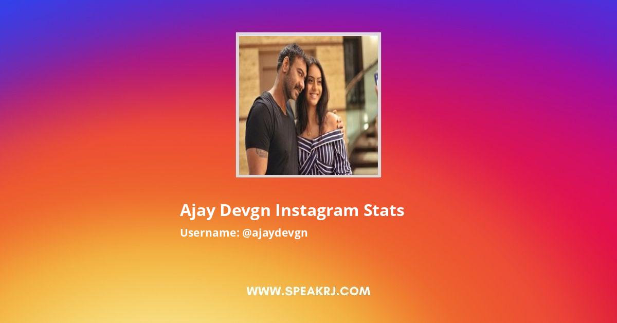 Ajay Devgn Instagram Stats