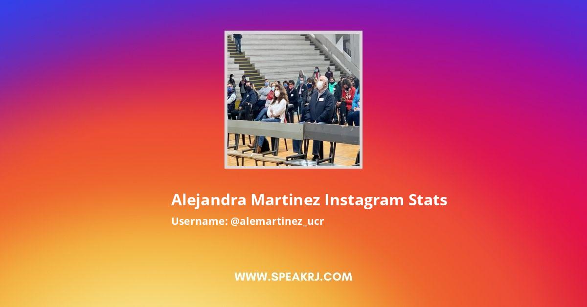 Alejandra Martinez Instagram Pictures