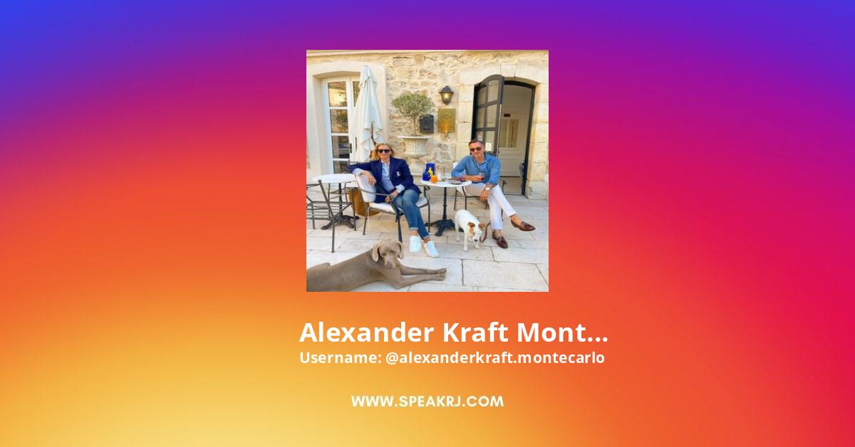 Alexander Kraft Monte Carlo Instagram Pictures