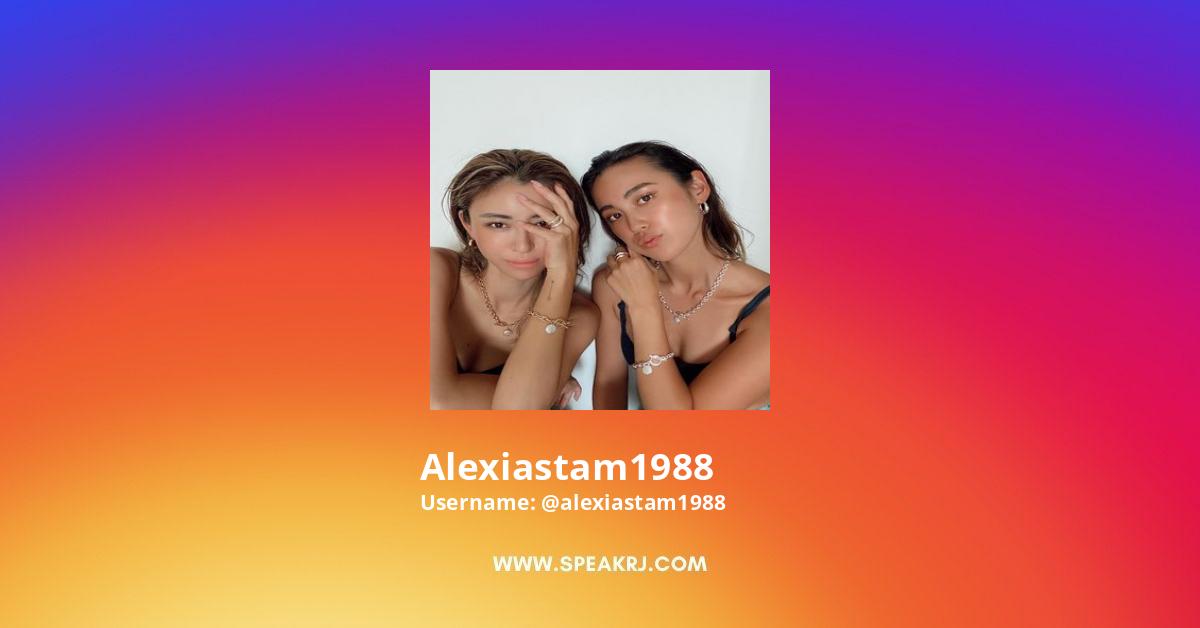 Alexiastam1988 Instagram Followers Statistics / Analytics - SPEAKRJ Stats