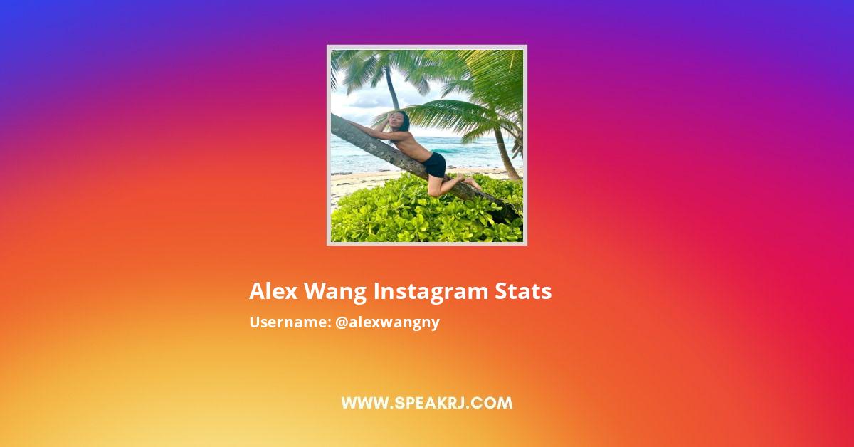 Alex Wang (@alexwangny) • Instagram photos and videos