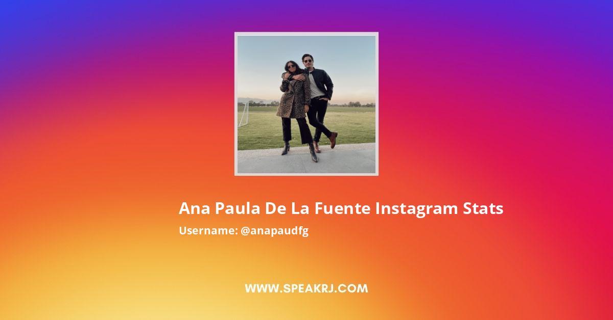 Ana Paula De La Fuente Instagram Pictures