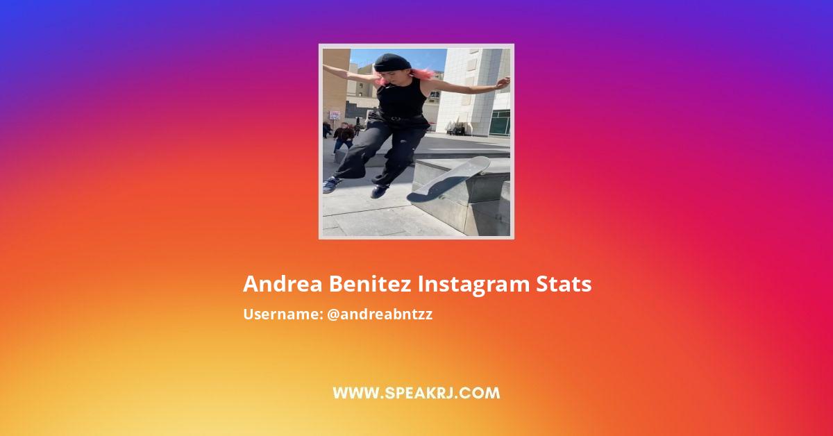 Andreabntzz Instagram Stats