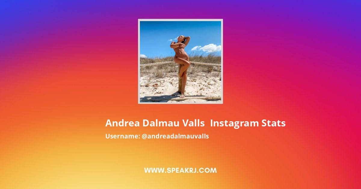 Instagram andrea valls Andrea Valls