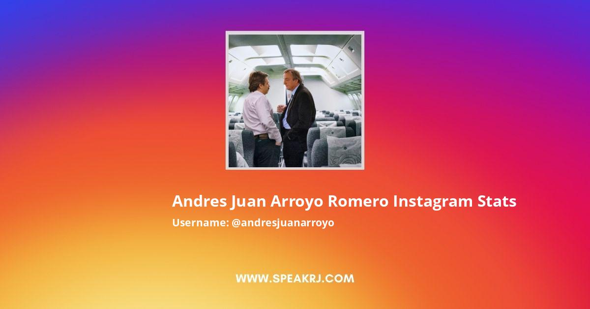 Andres Juan Arroyo Romero Instagram Pictures