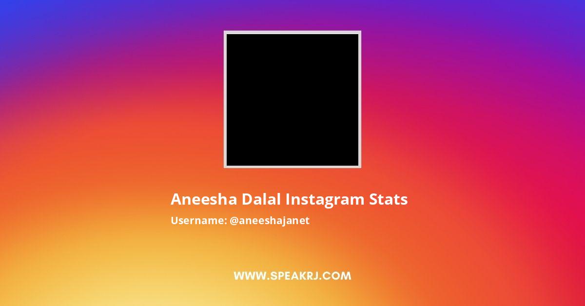 Aneesha Dalal Instagram Pictures