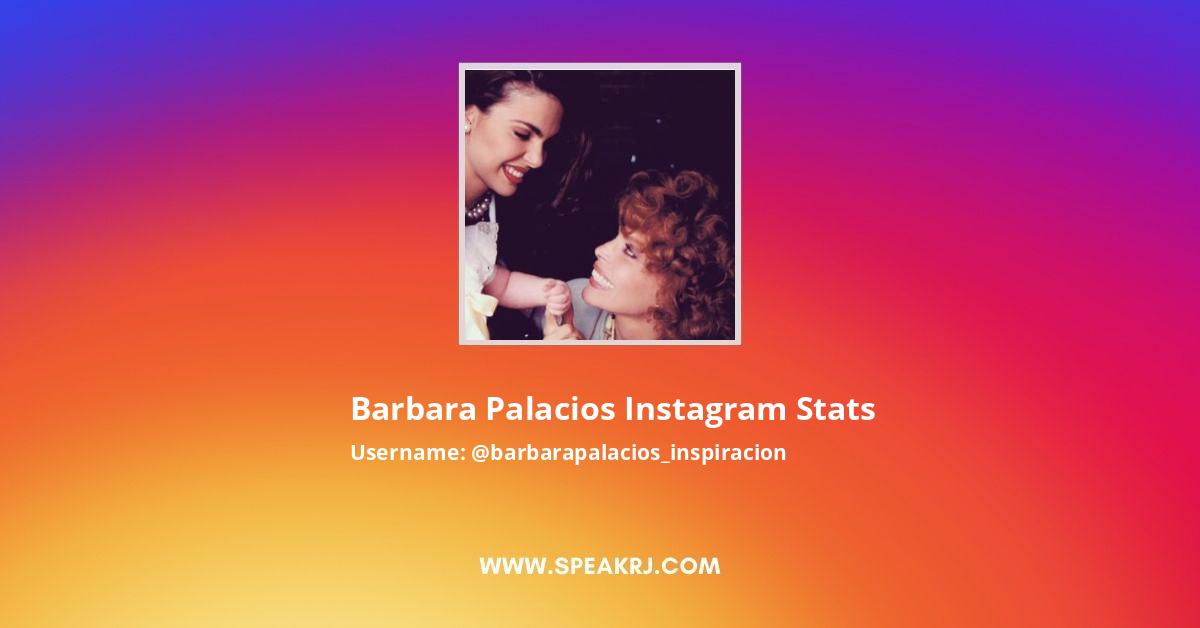 Palacios instagram barbara Yahoo forma