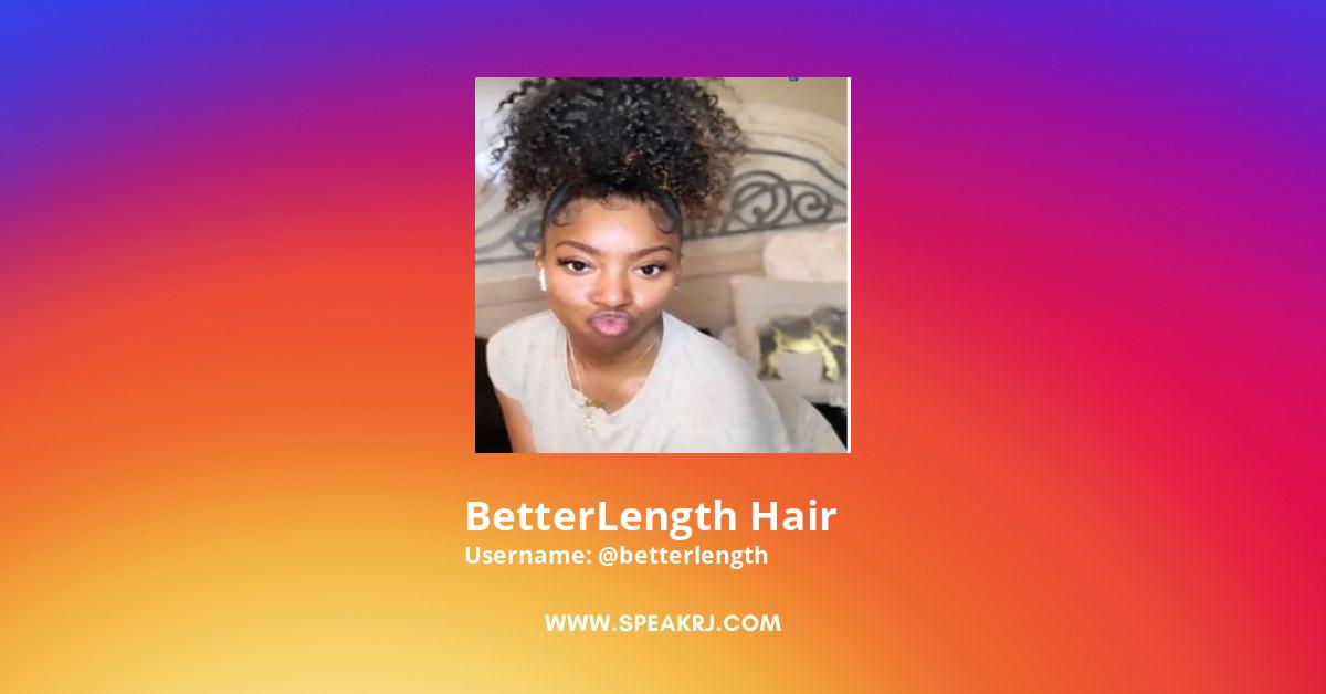 BetterLength Hair Instagram Followers Statistics / Analytics - SPEAKRJ Stats