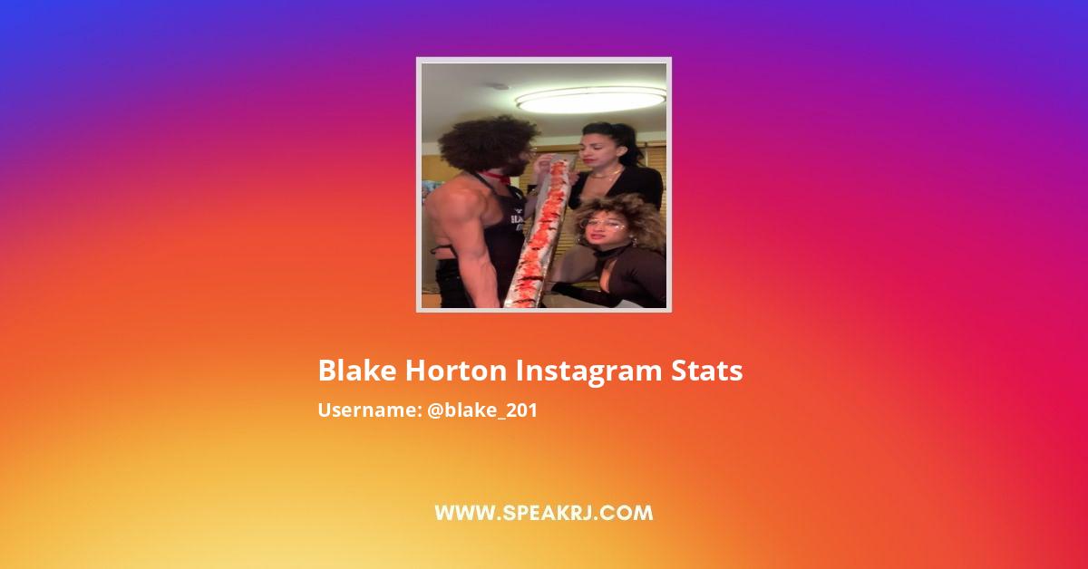 Blake horton instagram - Fatal head.