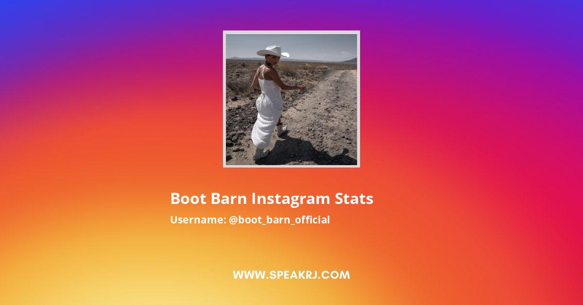 boot barn account