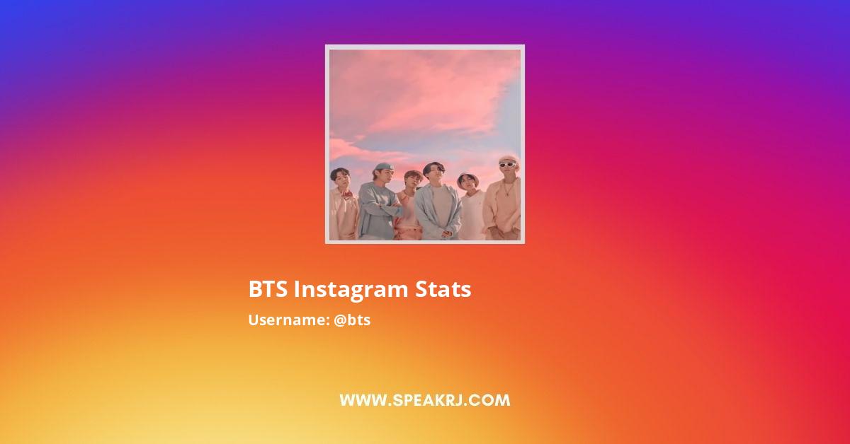 🔴 BTS MEMBERS IG FOLLOWER LIVE COUNT