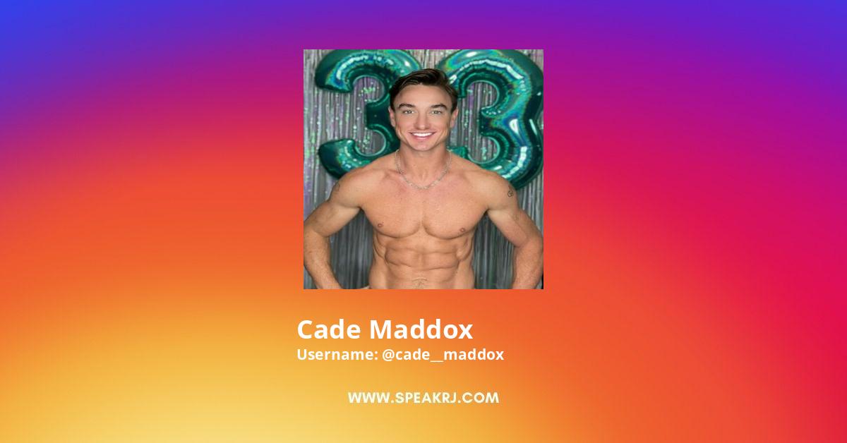 Maddox instagram cade Maddox's girlfriend