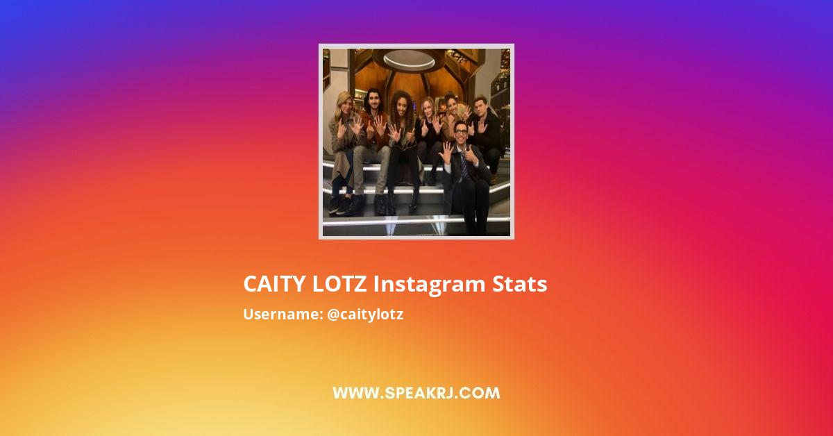 Caity Lotz Instagram Followers Statistics Analytics Speakrj Stats