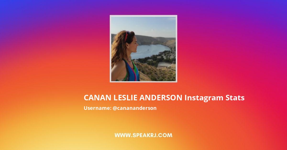 CANAN LESLIE ANDERSON Instagram Pictures