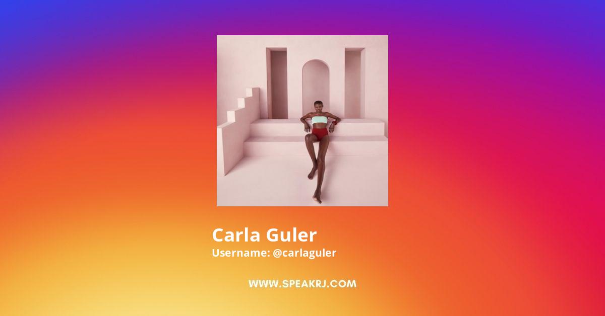 Carla Güler Instagram Pictures