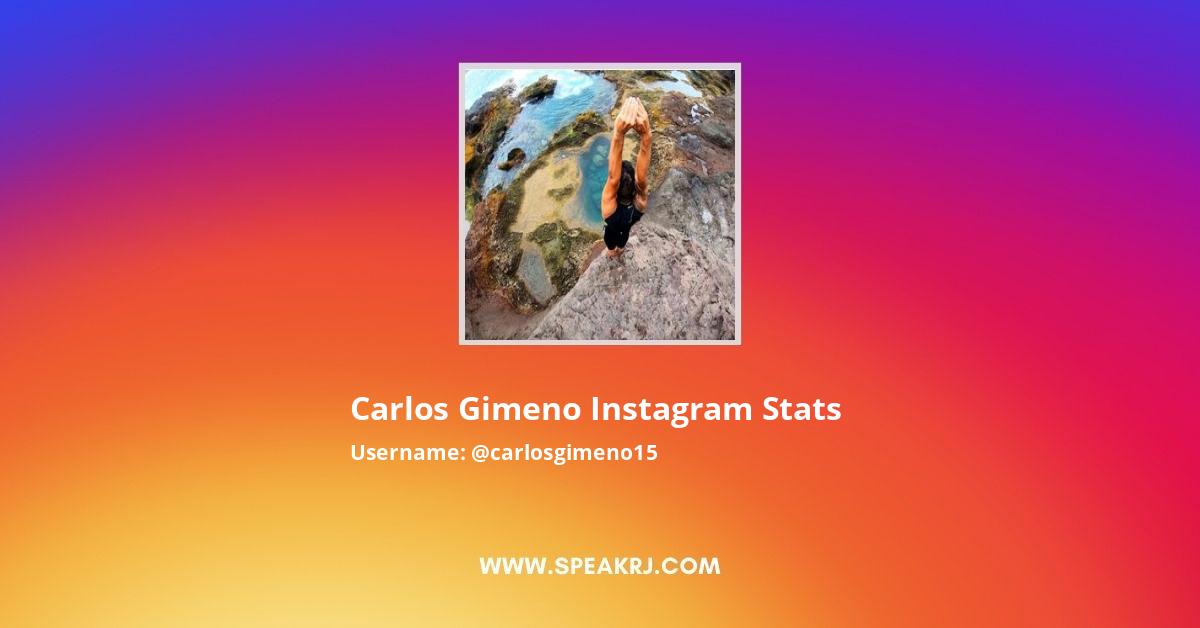 Carlos Gimeno Instagram Pictures