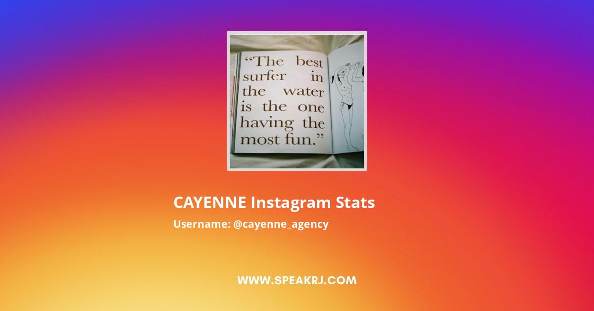 CAYENNE Instagram Pictures