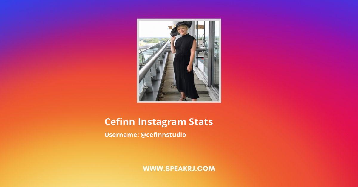 Cefinn Instagram Followers Statistics Analytics SPEAKRJ Stats