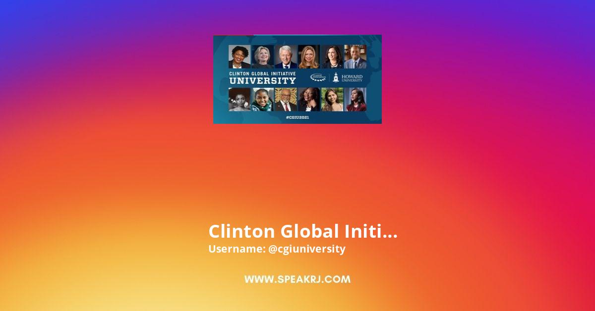 Clinton Global Initiative U Instagram Pictures