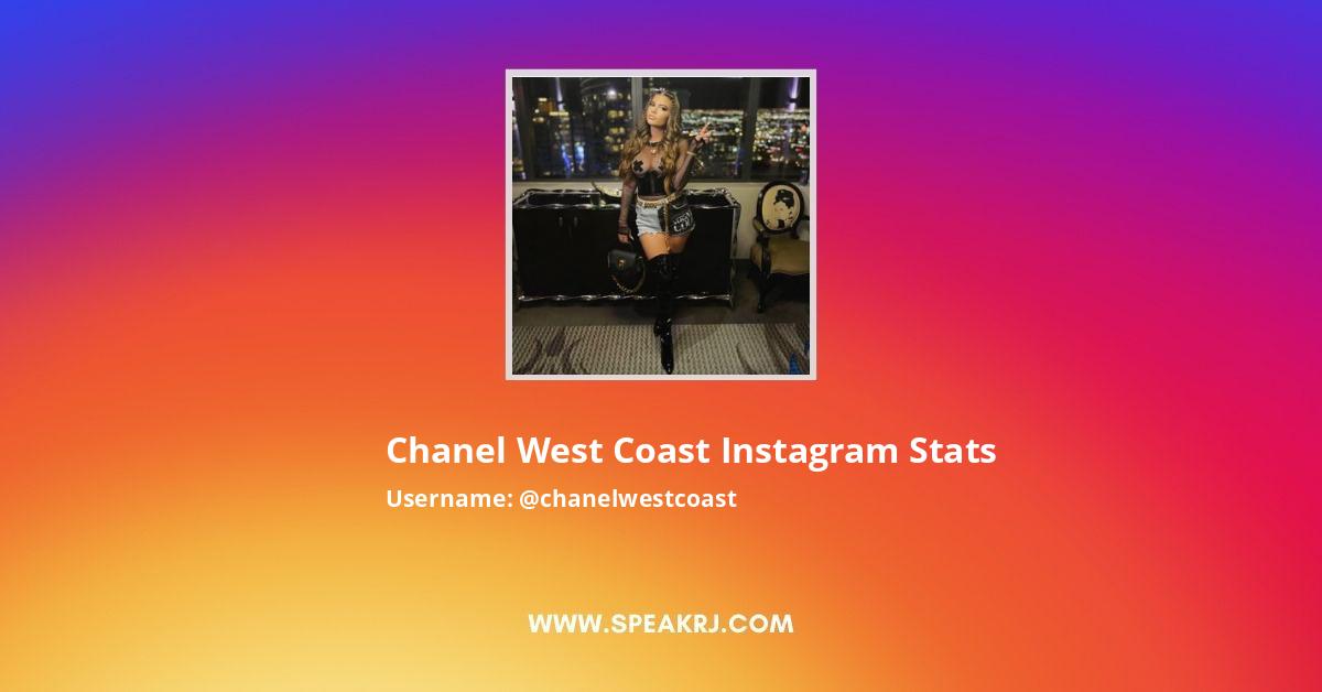 Chanel West Coast Instagram Followers Statistics / Analytics - SPEAKRJ Stats