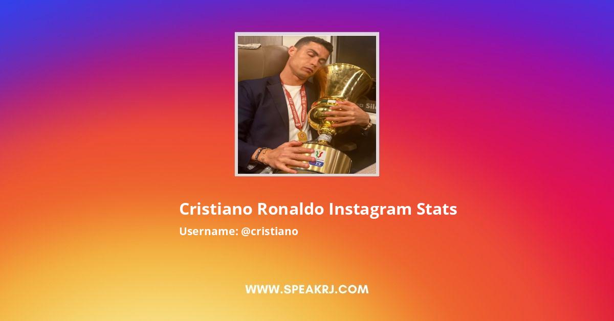 Cristiano Ronaldo Instagram Stats