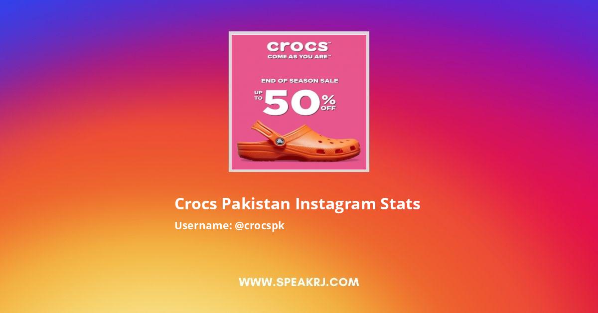 Crocs Pakistan Instagram Pictures