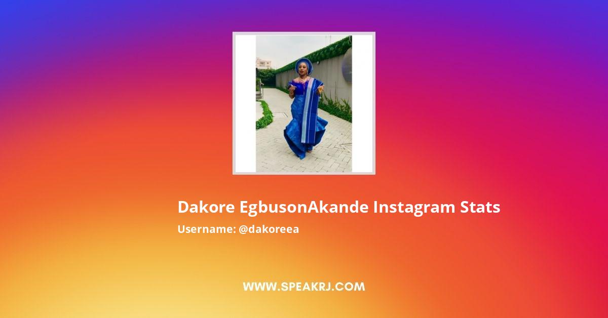 Dakoreea Instagram Stats
