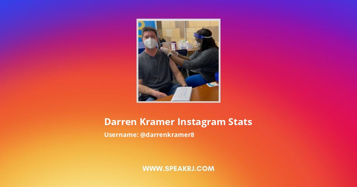 Darren Kramer Instagram Pictures