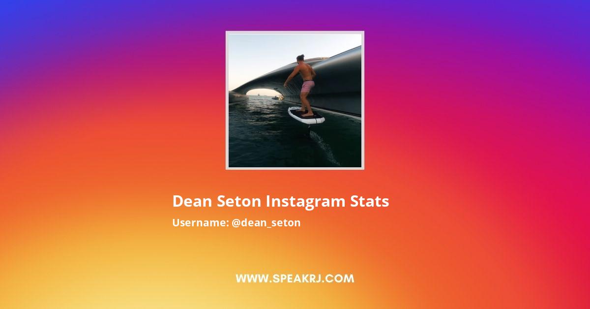 Dean Seton Instagram Pictures