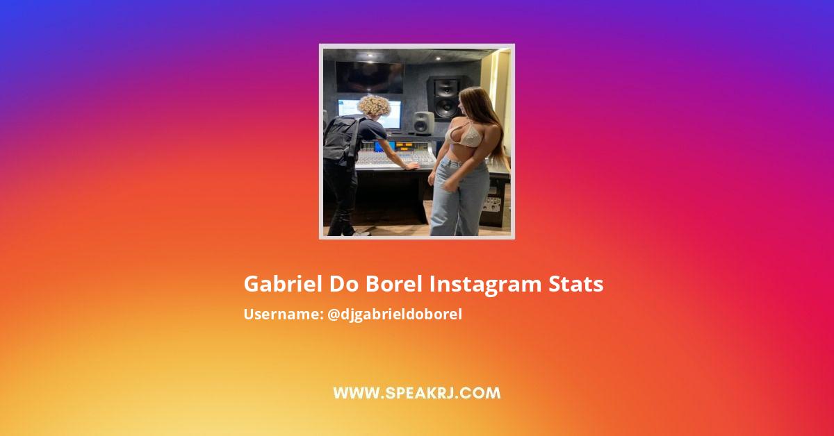 Gabriel do Borel Instagram Pictures