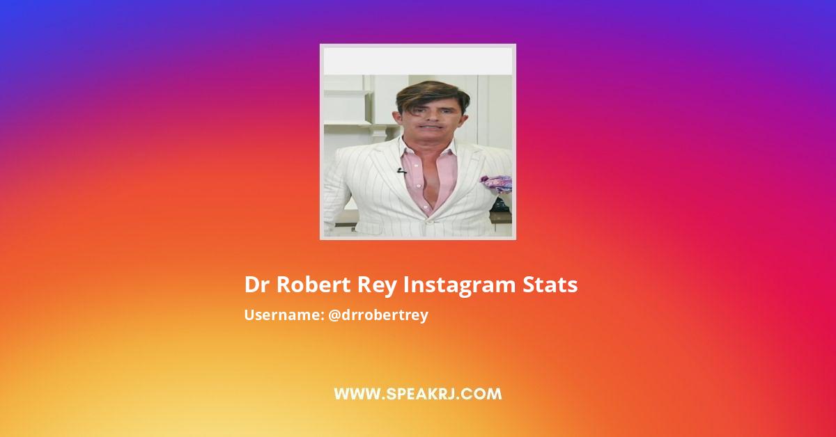 Drrobertrey Instagram Followers Statistics / Analytics - SPEAKRJ Stats