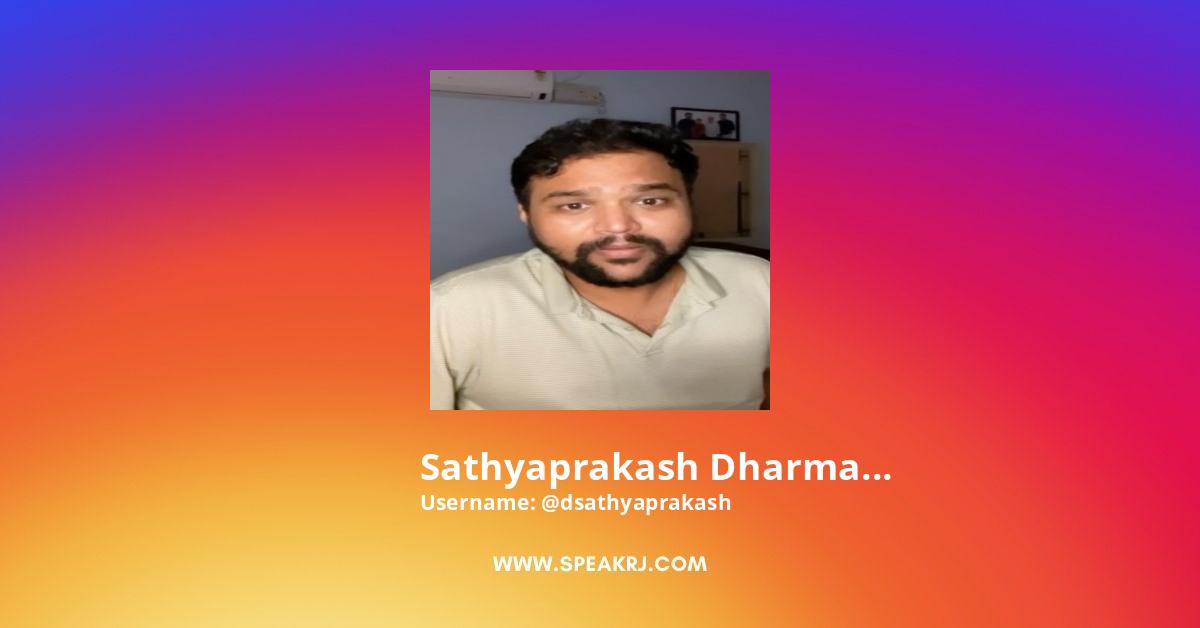 Sathyaprakash Dharmar Instagram Pictures