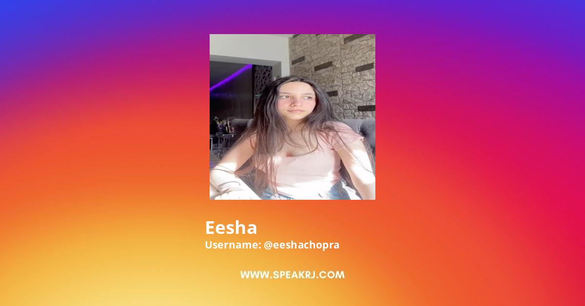 Eesha Instagram Pictures