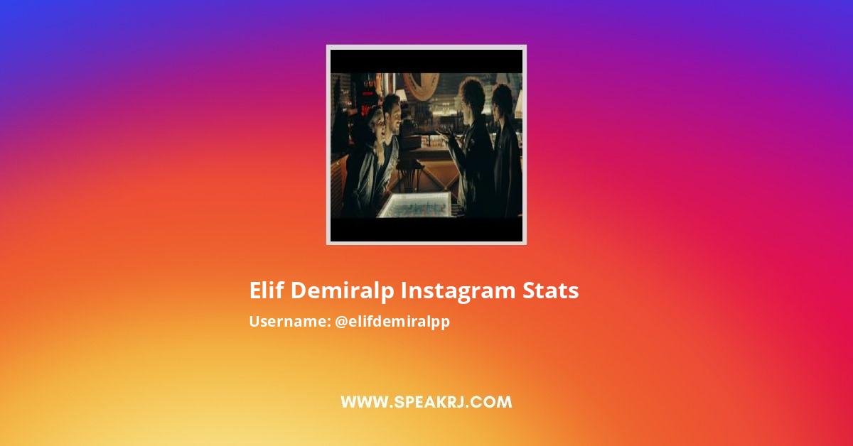 Elif Demiralp Instagram Pictures