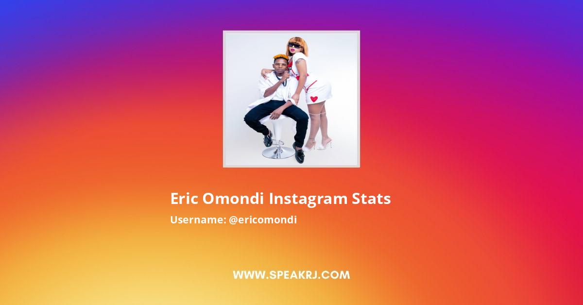 Eric Omondi Instagram Followers Statistics Analytics Speakrj Stats