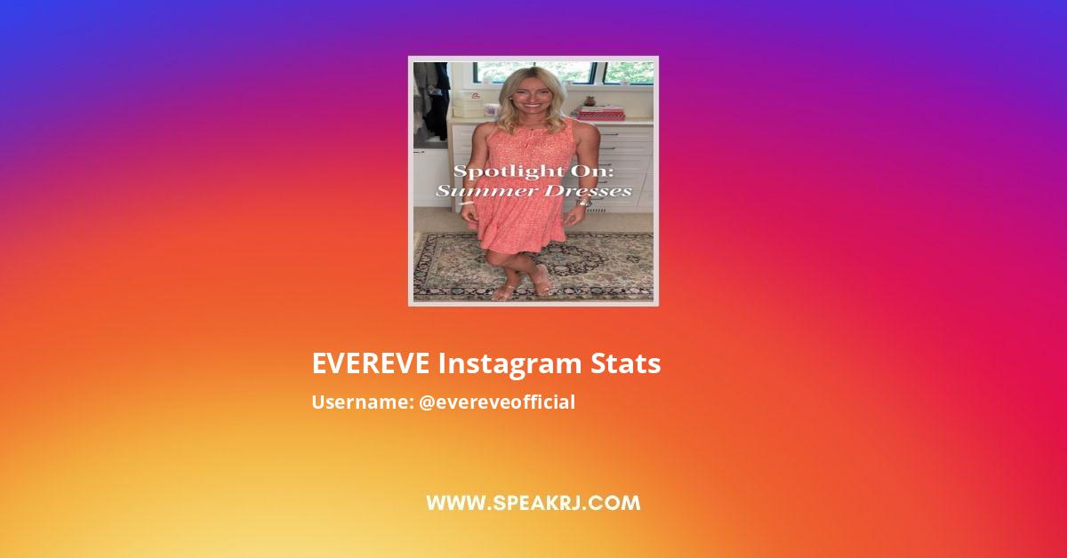 EVEREVE Instagram Pictures & Media Stats SPEAKRJ Stats