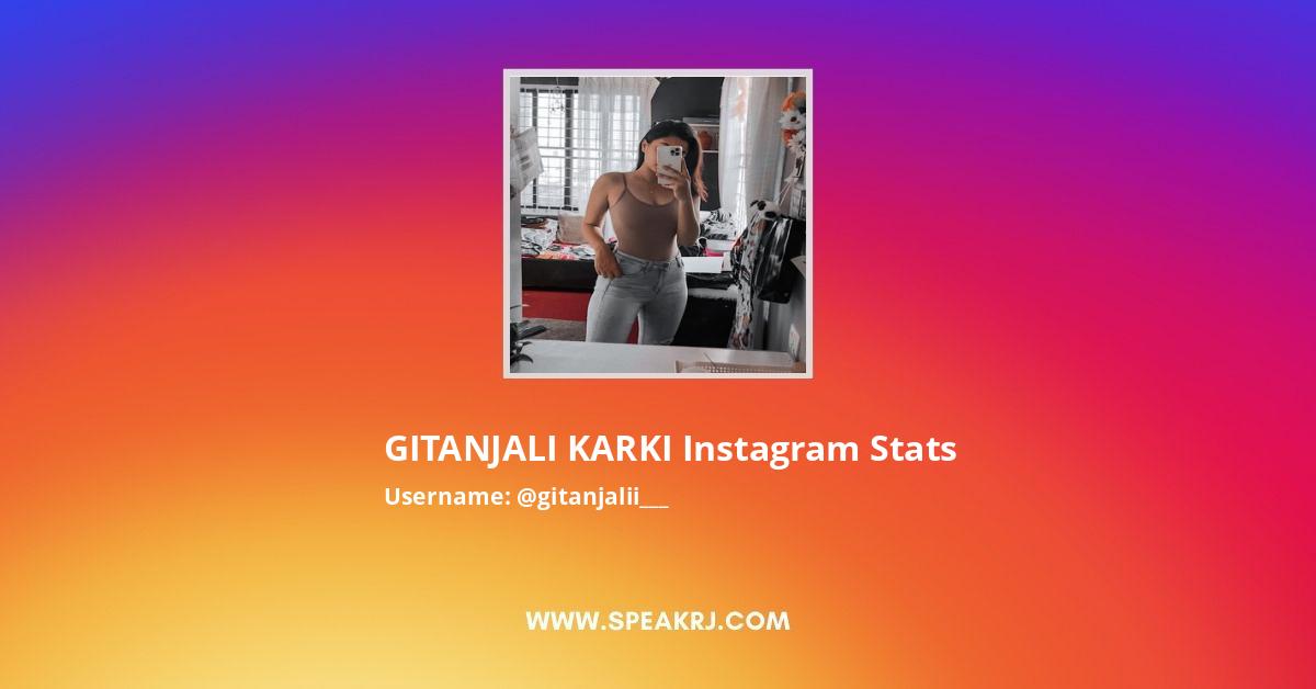 GITANJALI KARKI Instagram Pictures