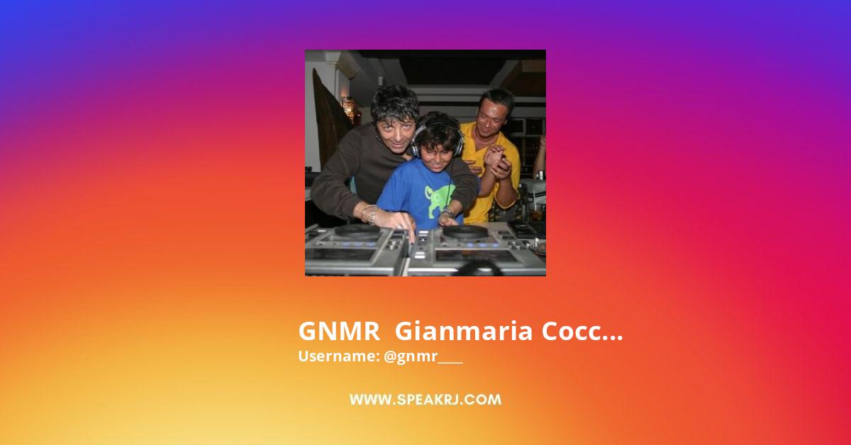 GNMR Gianmaria Coccoluto Instagram Pictures