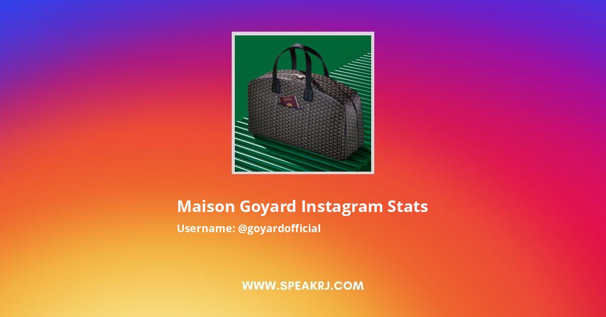 Instagram  Goyard, Bags, Maison goyard
