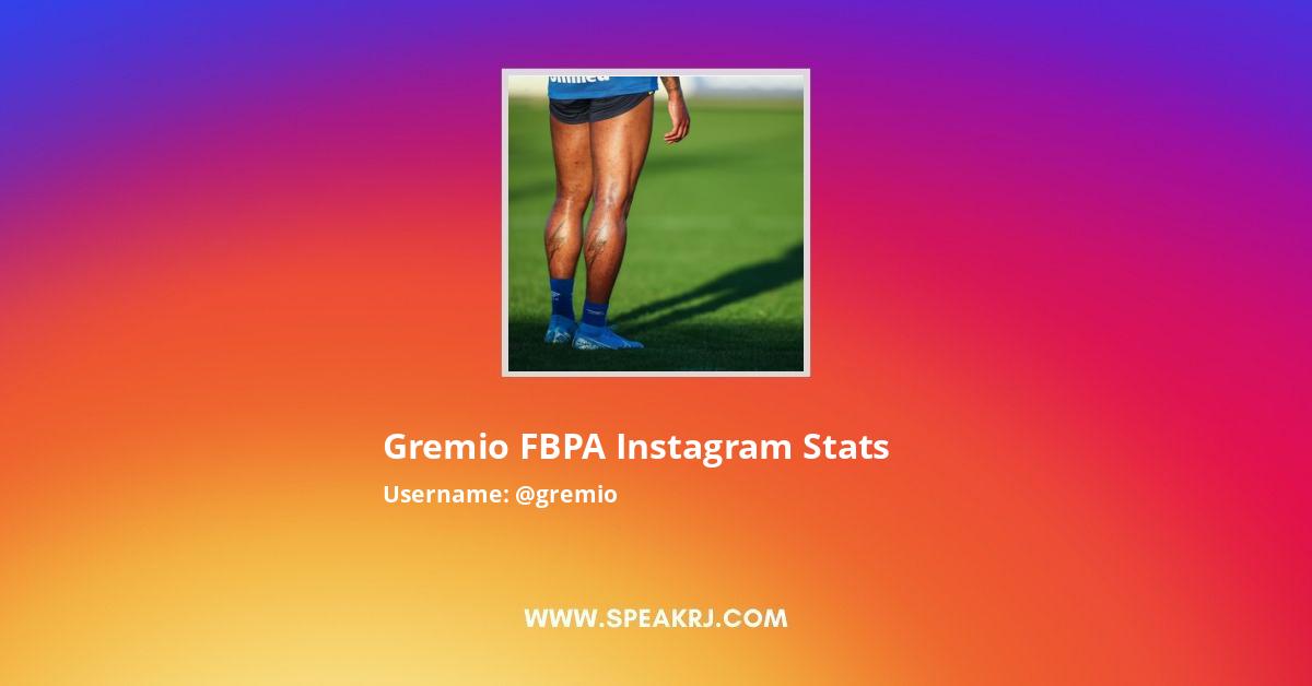 Gremio Instagram Stats
