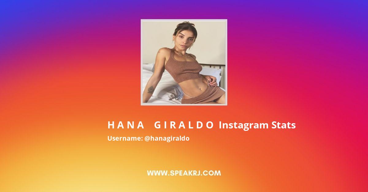 Hana giraldo instagram